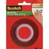 3M Scotch Heavy Duty Clear Mounting Tape - 1" x 60"