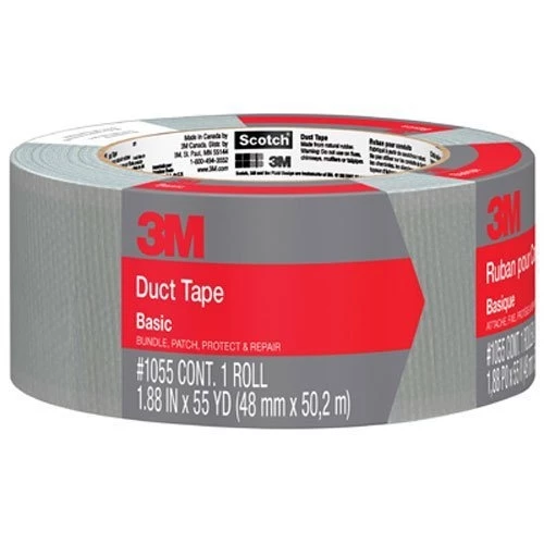 3M Duct Tape - 1.88" x 55 yd 3 3M Duct Tape - 1.88" x 55 yd