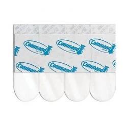 3M Command Small Clear Refill Strips - 12 Pack