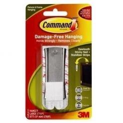 3M Command Sawtooth Sticky Nail Picture Hanger