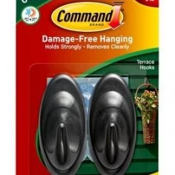3M Command Outdoor Medium Slate Terrace Hook -Home Improvement Sales Shop 3793852 2 1