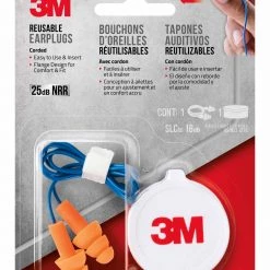 3M Corded Reusable Ear Plugs w/ Case