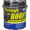 Sashco Through The Roof Clear Elastomeric Roof Sealant, 1 Gal. -Home Improvement Sales Shop 38250107