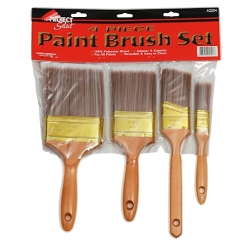 Linzer Deluxe Polyester Brush Set, 4 Pc. 3 Linzer Deluxe Polyester Brush Set, 4 Pc.