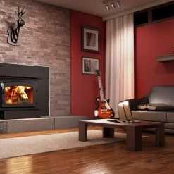 Drolet Escape 1800-I Wood Insert Trio (35 ft) -Home Improvement Sales Shop 39860071 2