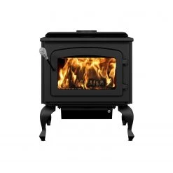 Drolet Escape 1800 Wood Stove on Legs with Black Door -Home Improvement Sales Shop 39860093 2 2