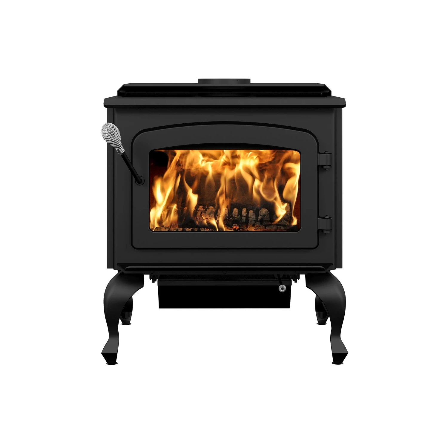 Drolet Escape 1800 Wood Stove on Legs with Black Door 4 Drolet Escape 1800 Wood Stove on Legs with Black Door - Image 2
