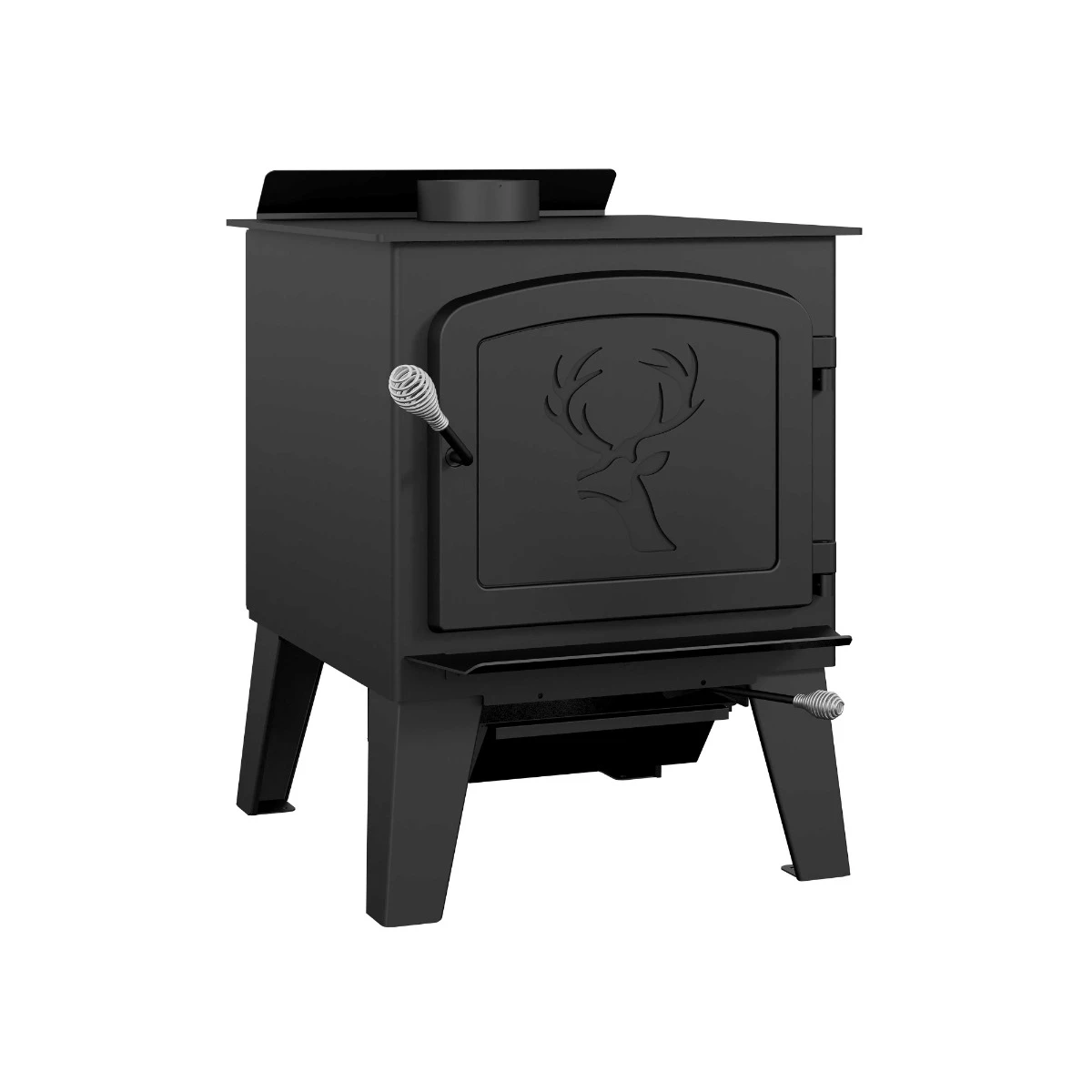 Drolet Black Stag II Wood Stove 3 Drolet Black Stag II Wood Stove