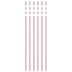 Venture Products Fiberglass Rods 48" x 5/16"-Berry