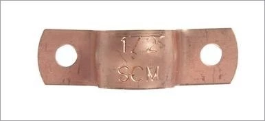 Sioux Chief 2-Hole Tube Strap - Copper Plated 3 Sioux Chief 2-Hole Tube Strap - Copper Plated