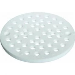 Sioux Chief Poly 6-3/4" Replacement Floor Drain Cover - White