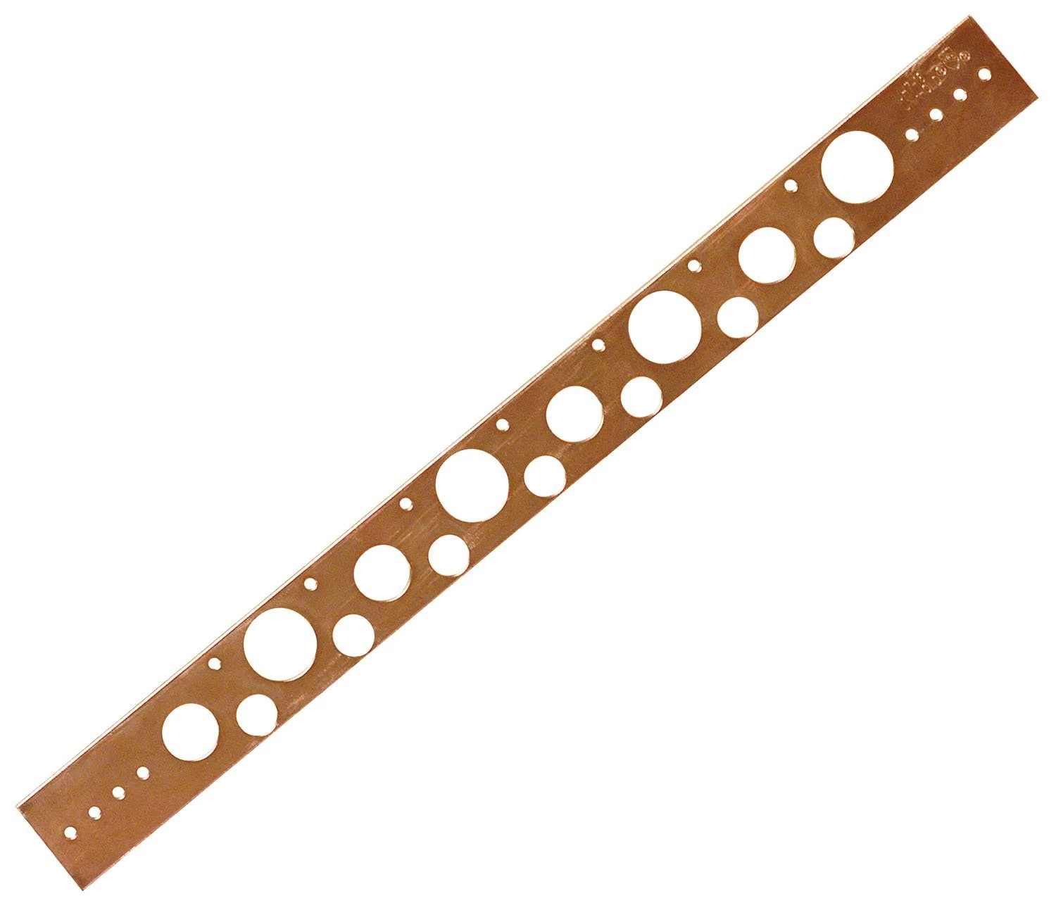 Sioux Chief Copper Plated Stub Out Bracket, 1-3/4" x 20" 3 Sioux Chief Copper Plated Stub Out Bracket, 1-3/4" x 20"