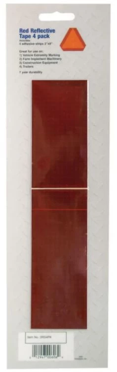 SMV 2"x9" Reflective Tape, 4-Pack 3 SMV 2"x9" Reflective Tape, 4-Pack