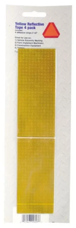SMV 2"x9" Reflective Tape, 4-Pack 4 SMV 2"x9" Reflective Tape, 4-Pack - Image 2