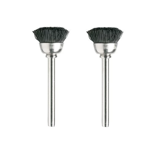 Dremel 404-02 1/2" Nylon Bristle Brushes - 2 Pack 3 Dremel 404-02 1/2" Nylon Bristle Brushes - 2 Pack