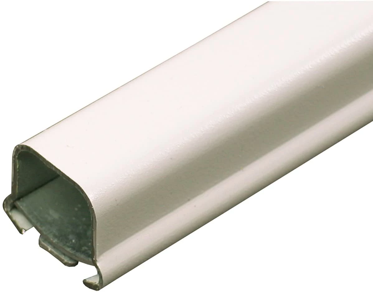 Wiremold B-1 500 Series 5 ft. Metal Surface Raceway Channel, Ivory 3 Wiremold B-1 500 Series 5 ft. Metal Surface Raceway Channel, Ivory