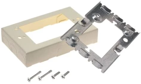 Wiremold B-5 Outlet Extension Box, Ivory 3 Wiremold B-5 Outlet Extension Box, Ivory