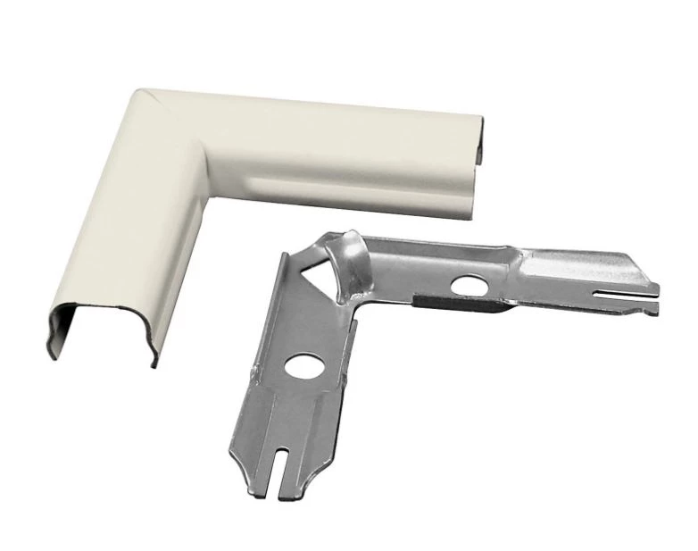 Wiremold B-6 500 Series Metal Surface Raceway 90° Flat Elbow, Ivory 3 Wiremold B-6 500 Series Metal Surface Raceway 90° Flat Elbow, Ivory