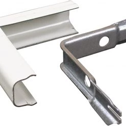 Wiremold B-8 500 Series Metal Surface Raceway 90° Outside Elbow, Ivory