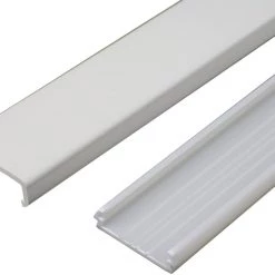 Wiremold NM1 Plastic 5 ft. Wire Channel, Ivory