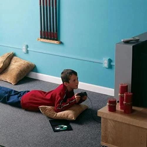 Wiremold NM8 Non-Metallic PVC Raceway Outside Elbow, Ivory 4 Wiremold NM8 Non-Metallic PVC Raceway Outside Elbow, Ivory - Image 2