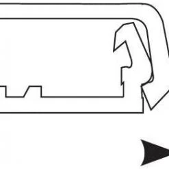 Wiremold NM1 Plastic 5 ft. Wire Channel, Ivory -Home Improvement Sales Shop 4070021 3