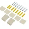 Wiremold NM910 Non-Metallic PVC Raceway Accessory Set, Ivory 1 Wiremold NM910 Non-Metallic PVC Raceway Accessory Set, Ivory -Home Improvement Sales Shop 4070030 1