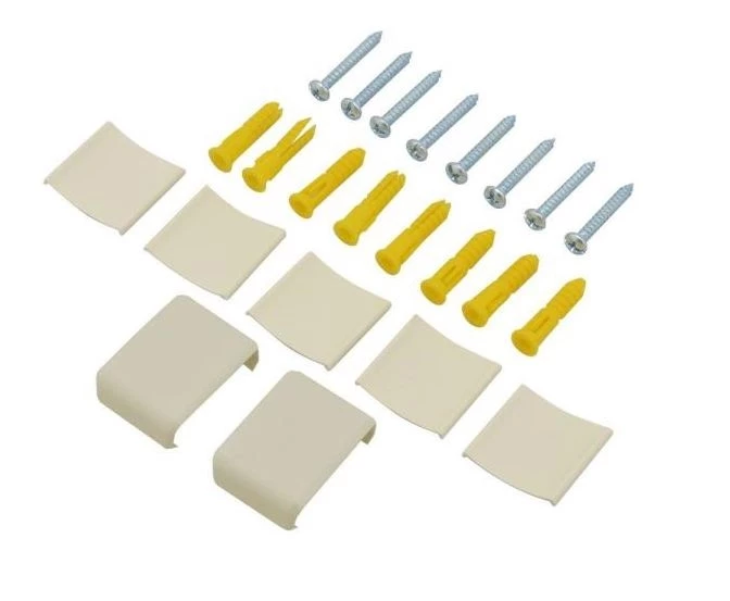 Wiremold NM910 Non-Metallic PVC Raceway Accessory Set, Ivory 3 Wiremold NM910 Non-Metallic PVC Raceway Accessory Set, Ivory
