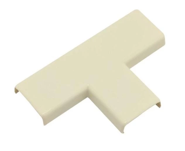 Wiremold NM11 Non-Metallic PCV Raceway T-Fitting, Ivory 3 Wiremold NM11 Non-Metallic PCV Raceway T-Fitting, Ivory