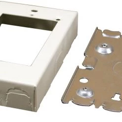 Wiremold B-2 500 Series Switch/Outlet Box, Ivory