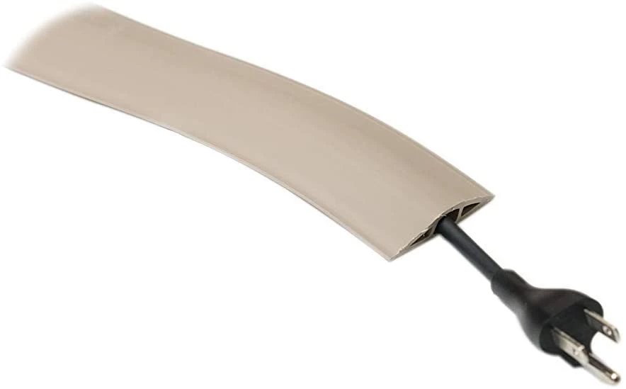 Wiremold Corduct CDI-5 5 ft. Channel Over-Floor Cord Protector 6 Wiremold Corduct CDI-5 5 ft. Channel Over-Floor Cord Protector - Image 4