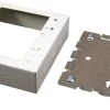 Wiremold B-32 500 Series Metal Raceway 2-Gang Outlet Box, Ivory 2 Wiremold B-32 500 Series Metal Raceway 2-Gang Outlet Box, Ivory -Home Improvement Sales Shop 4070052 1