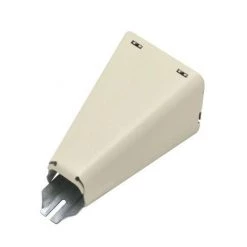 Wiremold B-17 500 Series Metal Surface Raceway 1/2 in. Combination Connector, Ivory