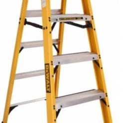 Louisville 6' DeWalt Fiberglass Step Ladder 300 lb Load Capacity