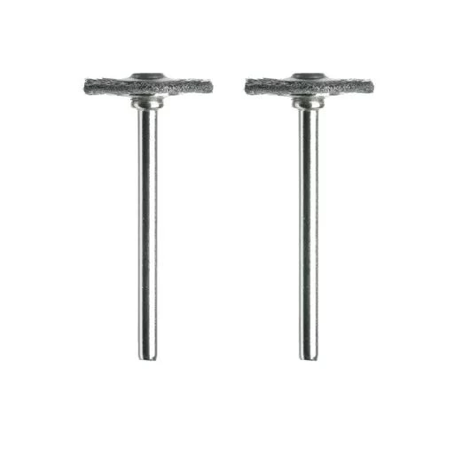 Dremel 428-02 3/4" Carbon Steel Brushes - 2 Pack 3 Dremel 428-02 3/4" Carbon Steel Brushes - 2 Pack