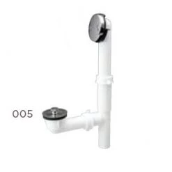 B & K Mueller Bath Waste and Overflow - Lift Lock