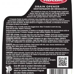 Roebic Professional Strength Liquid Drain Opener - 32oz -Home Improvement Sales Shop 4380085 1