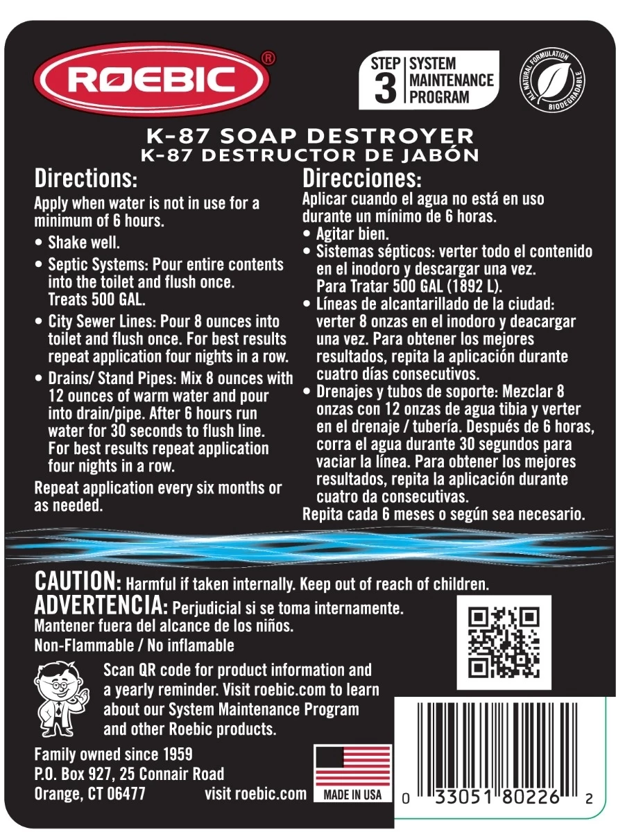 Roebic Soap Destroyer, 32 Oz. 4 Roebic Soap Destroyer, 32 Oz. - Image 2