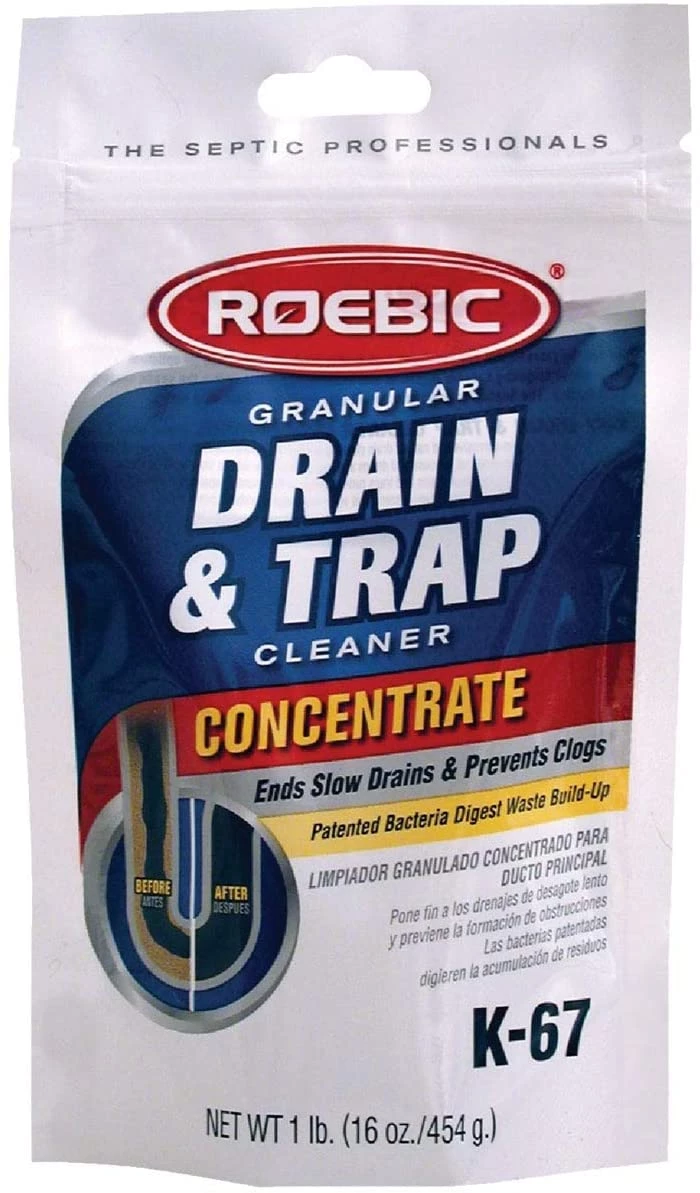 K-67 GRANULAR BACTERIAL DRAIN & TRAP CLEANER - 16OZ 3 K-67 GRANULAR BACTERIAL DRAIN & TRAP CLEANER - 16OZ