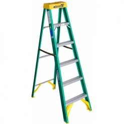 Werner 6 Ft. Type II Fiberglass Step Ladder