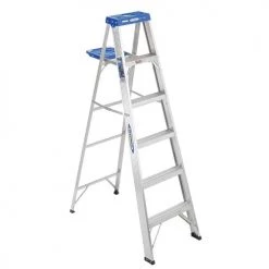 Werner 6 Ft. Type I Aluminum Step Ladder