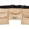 CLC 8 Pocket Heavy Duty Suede Construction Work Apron & Steel Hammer Loop -Home Improvement Sales Shop 44550011