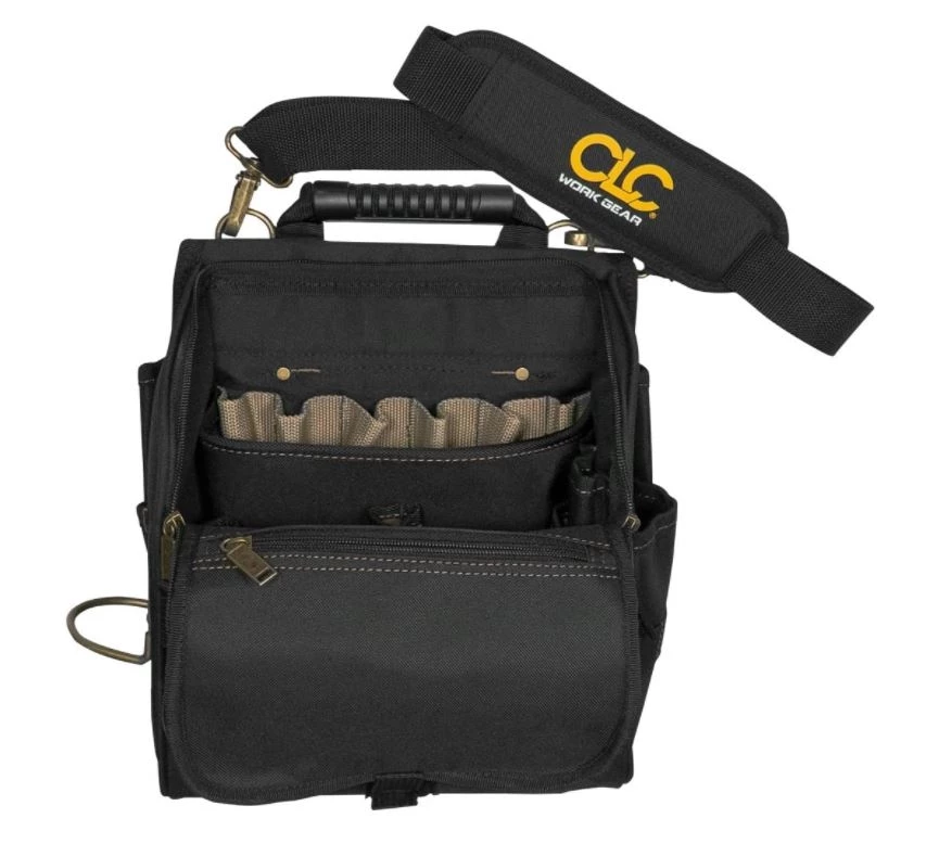 CLC 21 Pocket Zippered Professional Electricians Tool Pouch 3 CLC 21 Pocket Zippered Professional Electricians Tool Pouch