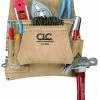 CLC 8 Pocket Suede Carpenter's Nail And Tool Bag -Home Improvement Sales Shop 44550066
