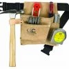 CLC 3 Pocket Suede Tool Bag & Poly Web Belt 2 CLC 3 Pocket Suede Tool Bag & Poly Web Belt -Home Improvement Sales Shop 44550079