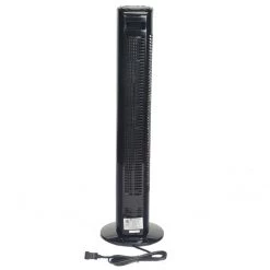 Comfort Zone 31" Tower Oscillating Fan with Remote, Black -Home Improvement Sales Shop 44570009 2 2