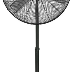Comfort Zone Industrial High Velocity Pedestal Fan, 3 Speed 30"