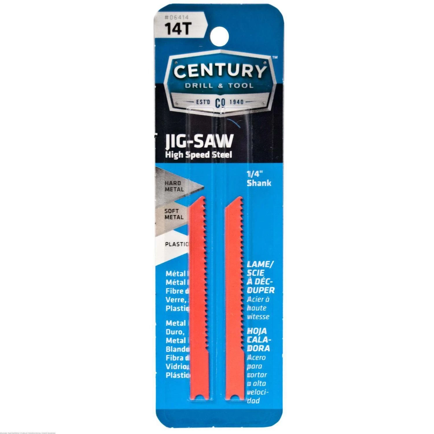 CenturyJigsaw Blades HSS 2Ea Card 3 CenturyJigsaw Blades HSS 2Ea Card