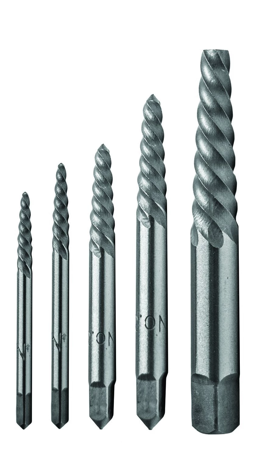 Century Spiral Flute Screw Extractor Set 5 Pc. 3 Century Spiral Flute Screw Extractor Set 5 Pc.