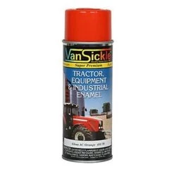 Van Sickle Tractor, Equipment & Industrial Enamel Spray Paint 12 oz 30 Van Sickle Tractor, Equipment & Industrial Enamel Spray Paint 12 oz -Home Improvement Sales Shop 453 70 ac orange